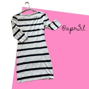 Striped Body Con Dress